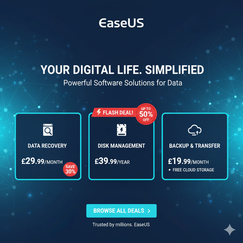 EaseUS: Empowering Users to Protect, Recover, and Control Their Digital Lives