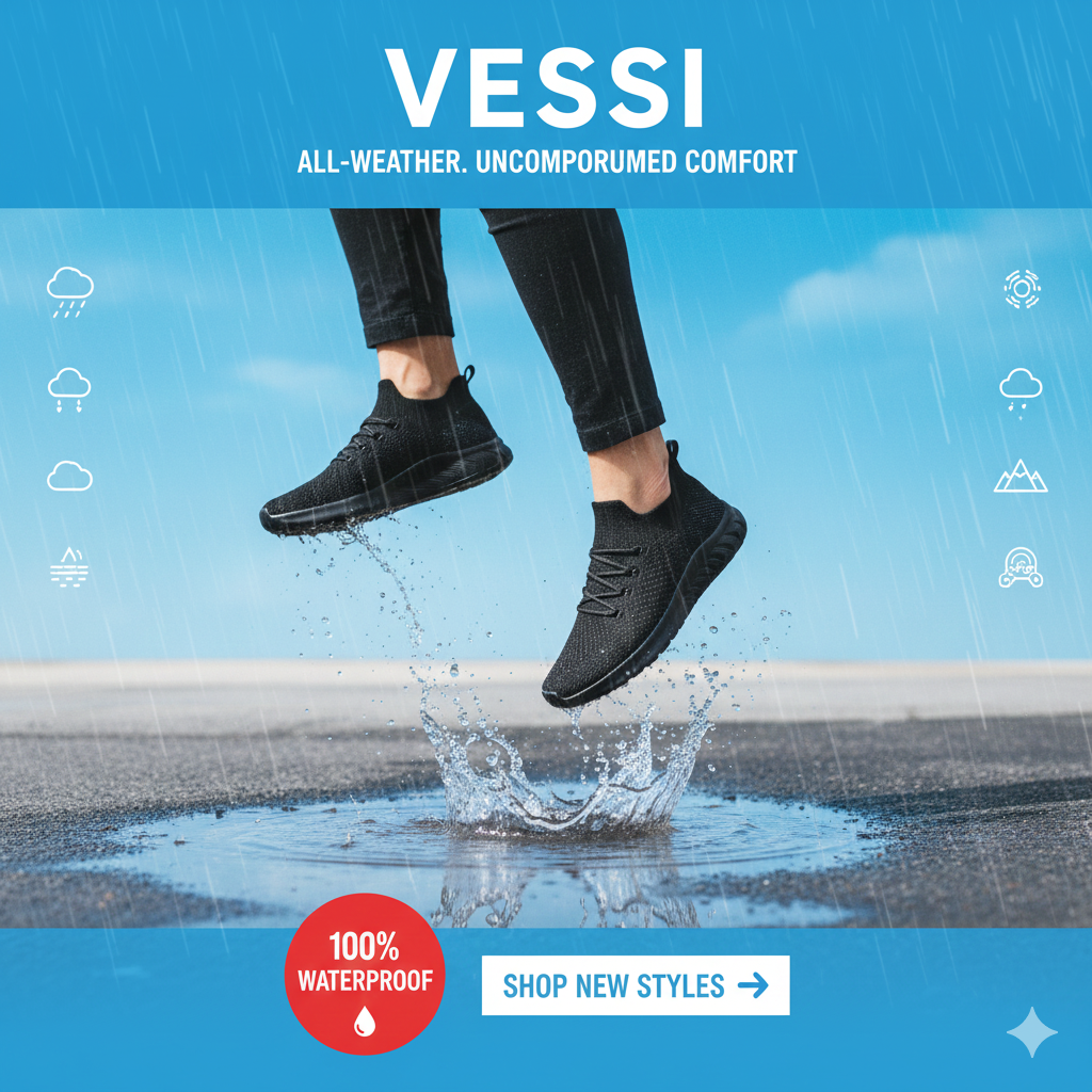 Vessi Shoes Offers 2025: Waterproof Comfort, Style & Sustainability in One Step